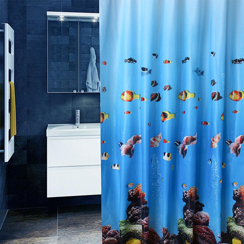 

The bathroom shower curtain Environmental toilet door curtain Shower curtains Waterproof