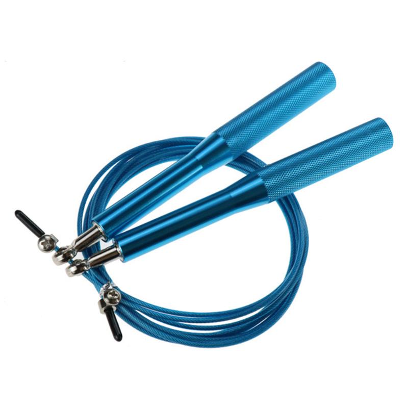 

Workout Training Home Non Slip Metal Bearing Jump Rope Gym Handle Adjustable Portable 360 Degree Rotating Professional Speed