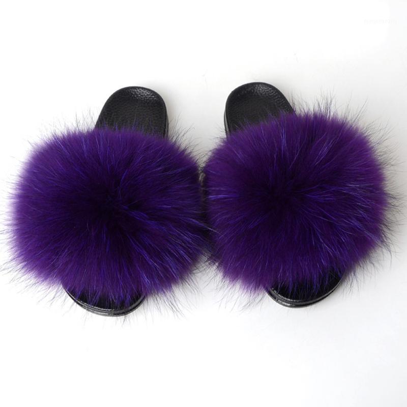 

Wholesale Slides Lady Summer 2020 New Women Furry Slippers Ladies Shoes Cute Plush Hair Fluffy Sandals Women's Fur Slippers1, Gray
