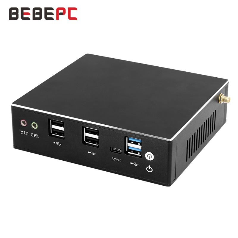 

BEBEPC 10th GEN Mini PC DDR4 Intel Core 10510U 8550U 8250U Dual RAM 2*LAN Windows 10 Gaming Desktop NUC