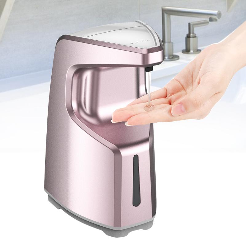 

450ml Hand Washing Volume Control Battery Operated Kitchen Smart Sensor Office ABS Bathroom Automatic Soap Dispenser Touch Free