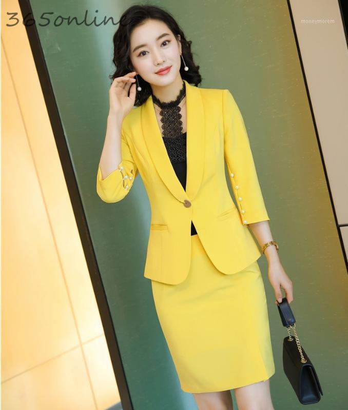 

Newest Styles Spring Summer Formal Uniform Designs Women Blazers for Ladies Office Professional with Pants and Jackets Coat Set1