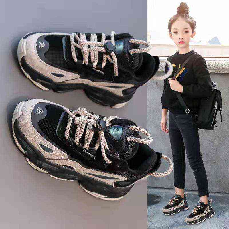 

Fashion Boys Girls Shoes Autumn 2022 Sneakers Children Sports Tennis Shoes Kids Comfort Casual Girls Running Training Shoes G0114, Leather pink