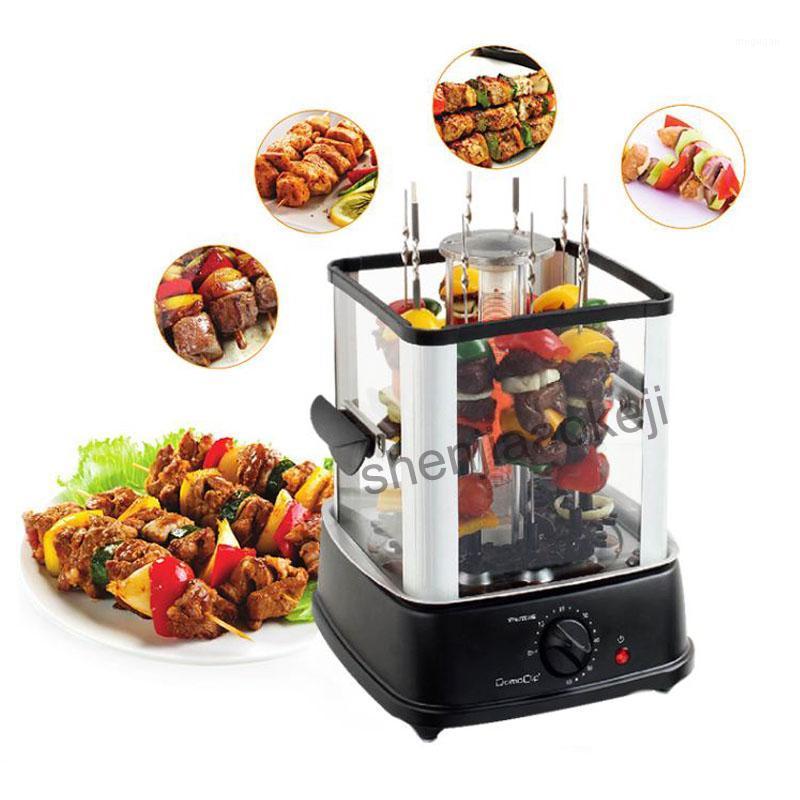 

Electric oven indoor smokeless barbecue stove automatic rotating BBQ barbecue machine lamb kebab machine 220v1