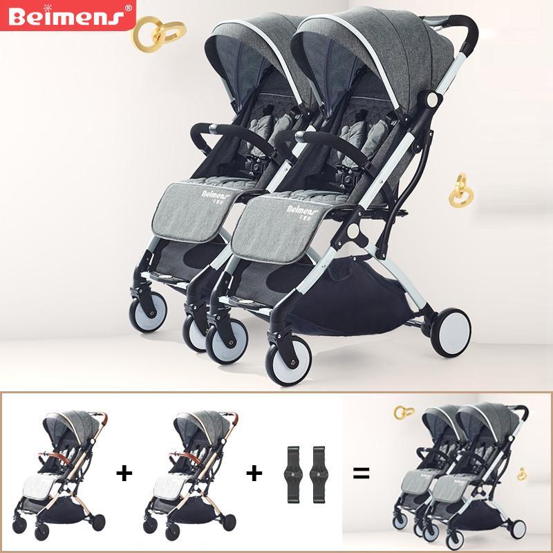 

ultra light twins baby stroller folding newborn umbrella stroller travel double strollers brand can be on plane carriage1