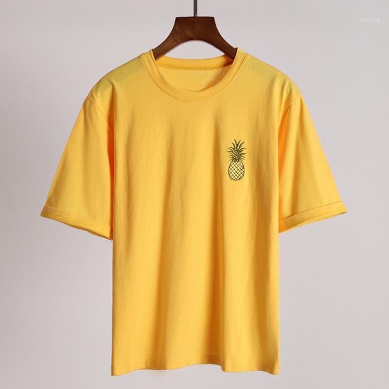 

Summer Short-sleeved Tshirt Cotton Women's Printing Casual Sports Yoga Loose T-Shirts Plus Size Fitness Running Workout Tee Tops1, White