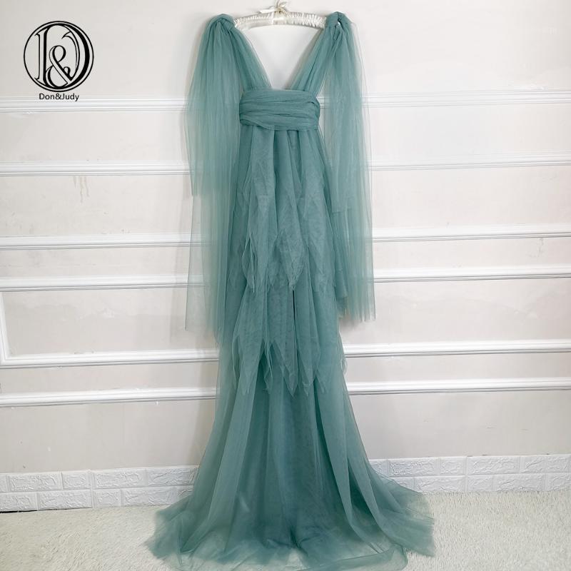 

Don&Judy Tulle Maternity Dress Po Shoot Props Pography Gown For Baby Shower Party Dresses Custom Made1, Custom colors