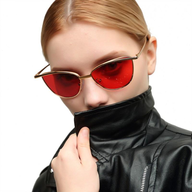 

Pilot Sunglasses Transparent Color Lens Eyeglasses Women Vintage UV400 Shades Eyewear for Travel