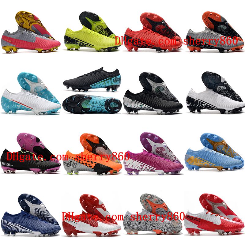 

2021 soccer shoes mens cleats Mercurial Superfly 13 Elite FG outdoor CR7 neymar ronaldo football boots, As picture 5