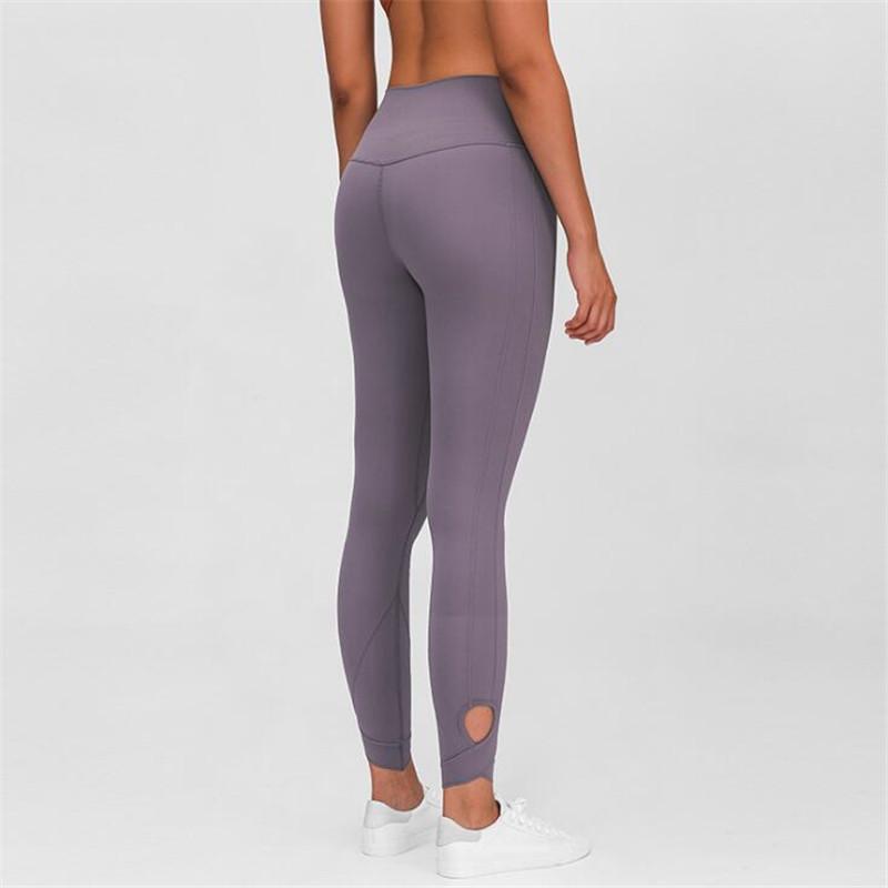 

High Waist Naked-feel Workout Sport Tights Women Buttery-soft Squat Proof Yoga Pants Fitness Gym Leggings, Black