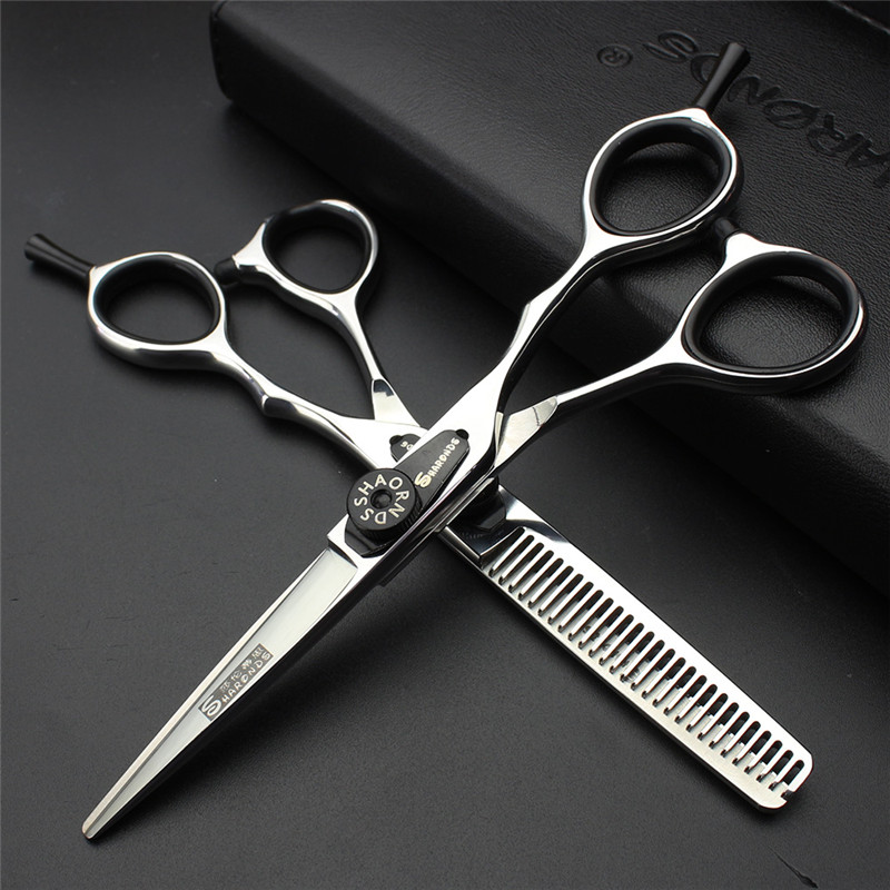 

5.5 Inch High Quality Professional Hairdressing Scissors Hair Cutting Barber Shears Sets Thinning Salon Ladies hair scissors
