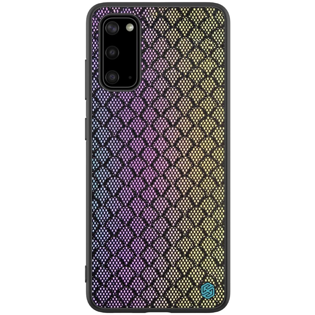 

For Galaxy S20 Galaxy S20 5G NILLKIN Glorious Series TPU PC 3D Geometric Texture Reflective Mobile Phone Protective Case