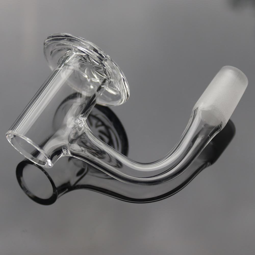 

Factory Seamless cyclone base quartz banger 14mm male 90 degree accessories for dab rig and glass bong