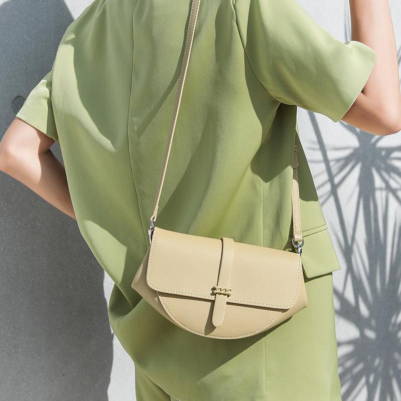 

Evening Bags Commuter Messenger Style Luxury Designer Ladies Genuine Leather Shoulder Bag Tote For Women Fashion Hobos Easy Matching