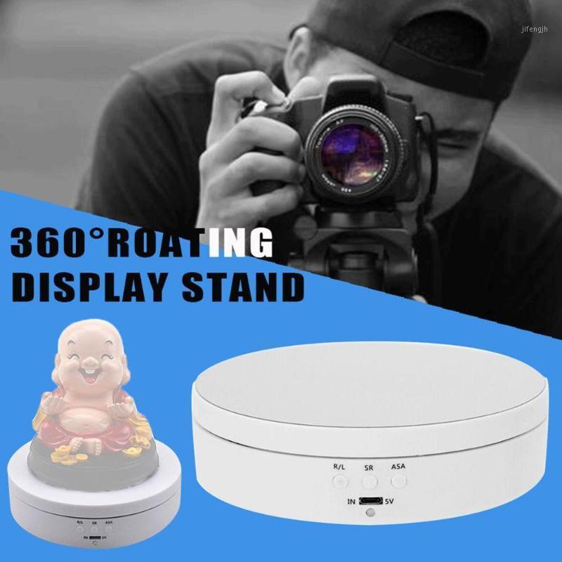 

Photography 360 Degree Round Auto Rotating Remote Automatically Turntable Jewelry Display Stand Base for Photo Studio Shooting1