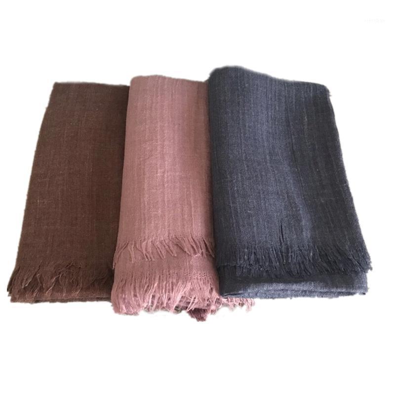 

Ethnic Clothing Cotton Scarf Plain Maxi Hijab Women Soft Scarves Shawls Headscarf Foulard Muslim Hijabs1
