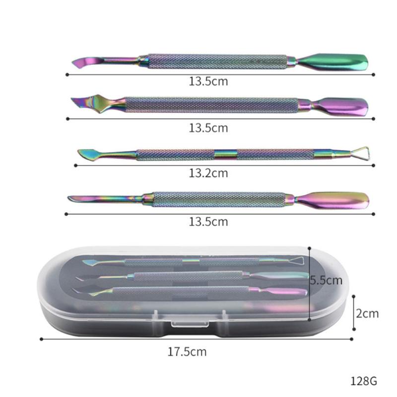

1 Box/4pcs Manicures Tools Delicate Nail Art Tools Nail Art Accessories for Indoor Home