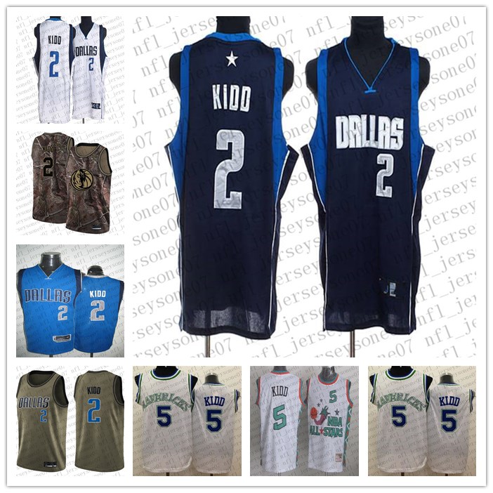 

Men women youth dallas Mavericks 2 Jason Kidd #5 Jason Kidd Camo Basketball Swingman Realtree Collection custom Jersey, Black