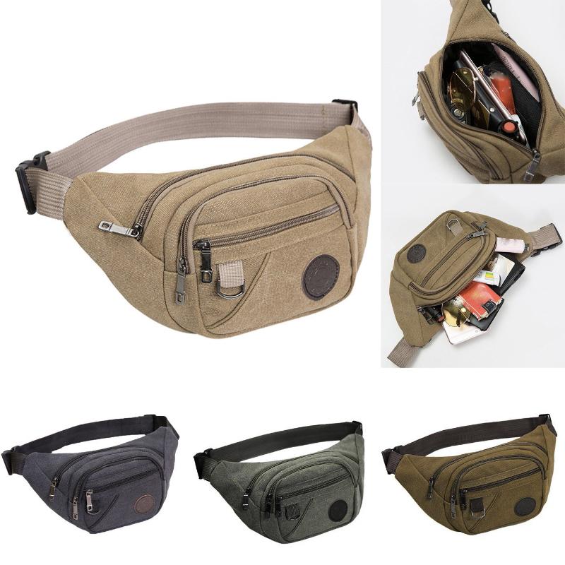 

Waist Bag Man Fashion Belt Bag Fanny Packs Multifunction Outdoor Waterproof Chaos Bum Fanny Pack Mobile Phone, Army green