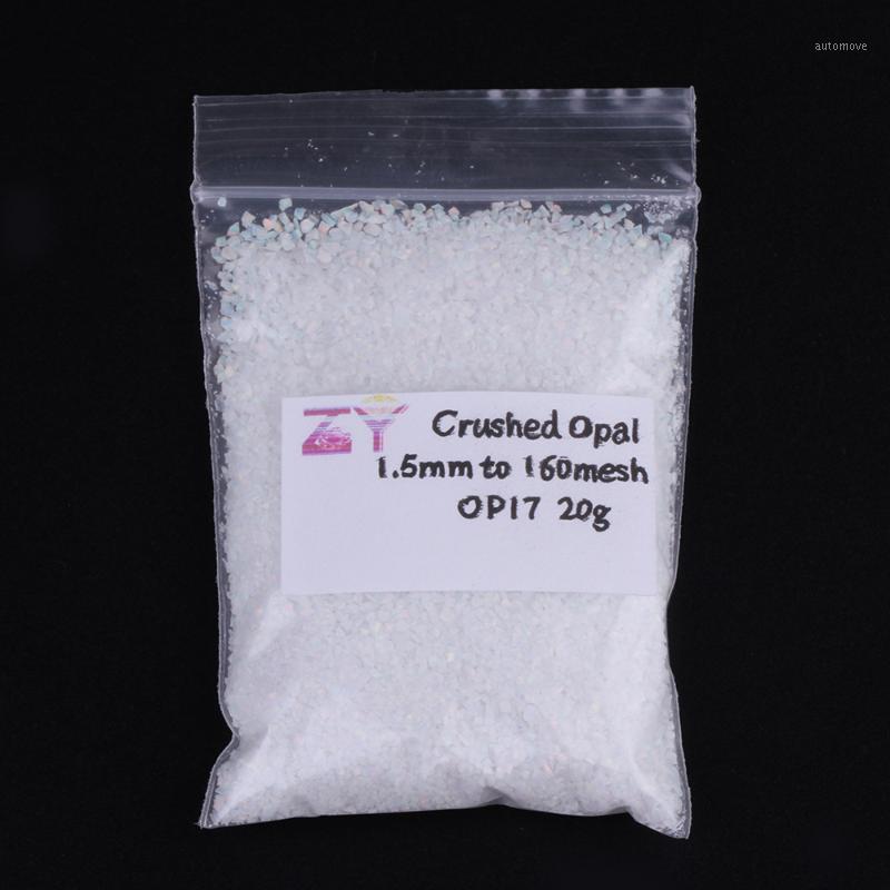 

(5 grams/lot) Wholesale Opal Crushed/Synthetic Opal Chip/OP17 White1