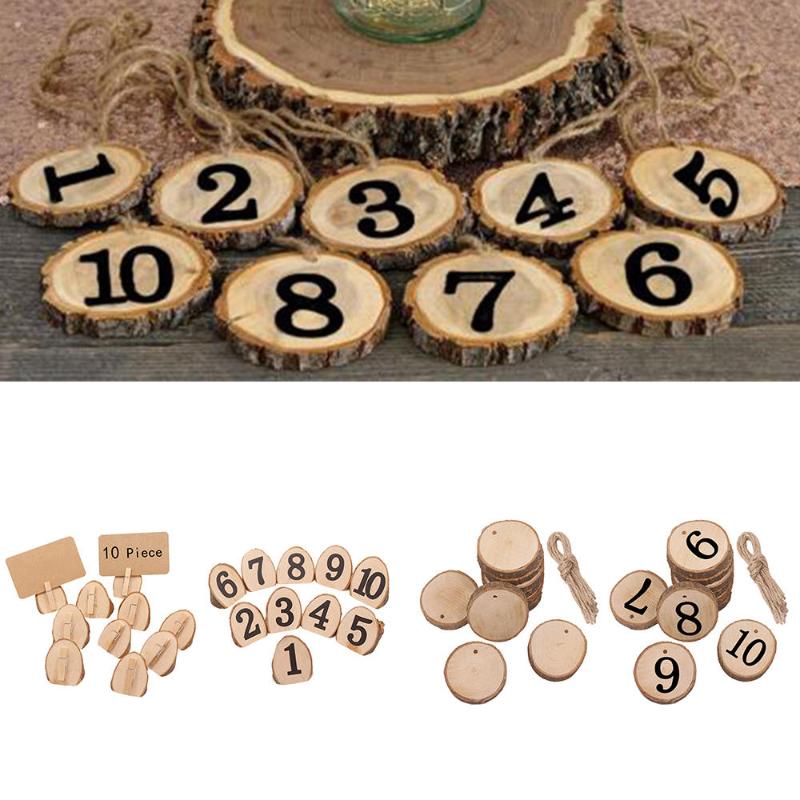 

Creative Original Ecological Branches Home Decoration Ornaments Wedding Party Gifts Digital Number Card Clip Crafts