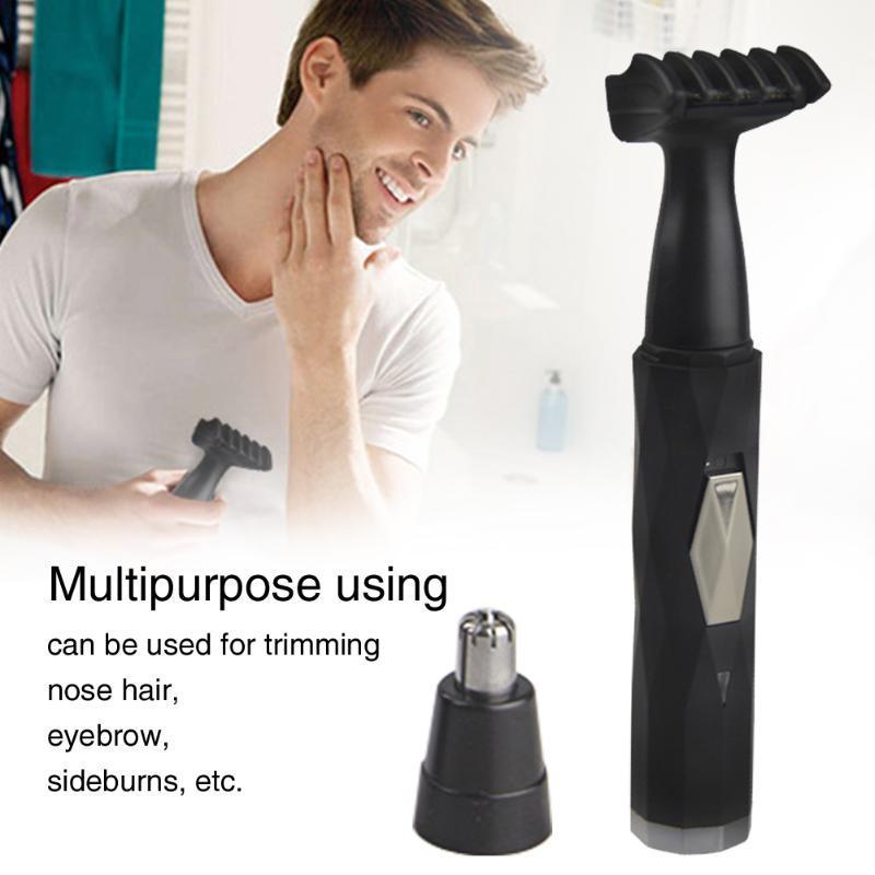 

Men Accurate Cutting Nose Hair Trimmer Detachable Head Multipurpose USB Charging Travel Home Bathroom Eyebrow Sidebums Low Noise1