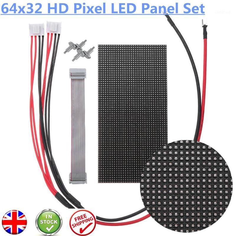 

LED Sign Matrix P3 RGB pixel panel HD video display 64x32 LED Screen module 2121SMD Indoor Screen Full Color Display1