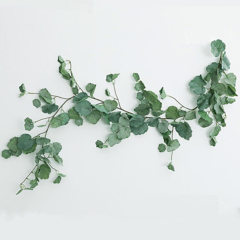 

Plastic Vines Artificial Plants Wedding Decoration Faux Vine Ivy Rattan Home Garden Decor Artificial Greenery Hanging Plants1, Green 3