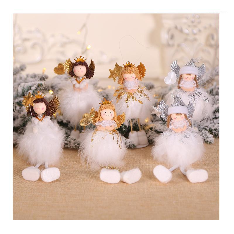 

Christmas Cute White Angel/XMAS Doll/Desktop Window Creative Decoration/Christmas Tree Decoration Pendant/Children's Gifts1