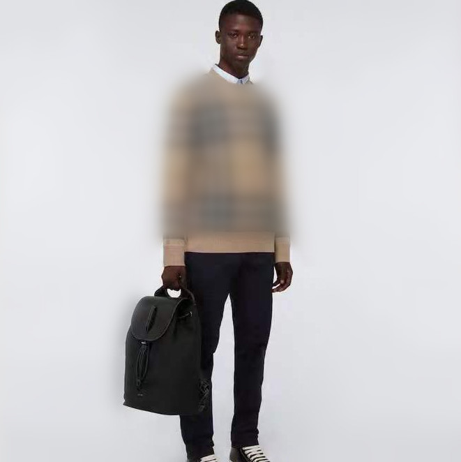 

Europe London England Plaid embroidery sweater Autumn Winter classic keep warm knitwear Luxury fashion men women High Street woolly