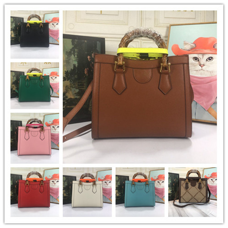 

Designer Luxury brown leather DIANA SMALL Tote Handle Bag 660195 Size 27*24*11cm BLNK