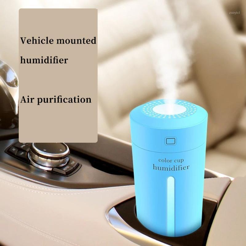 

For skin Nano spray technology Mute design 7 color lights car office Air humidifier eliminate static electricity clean air Care1