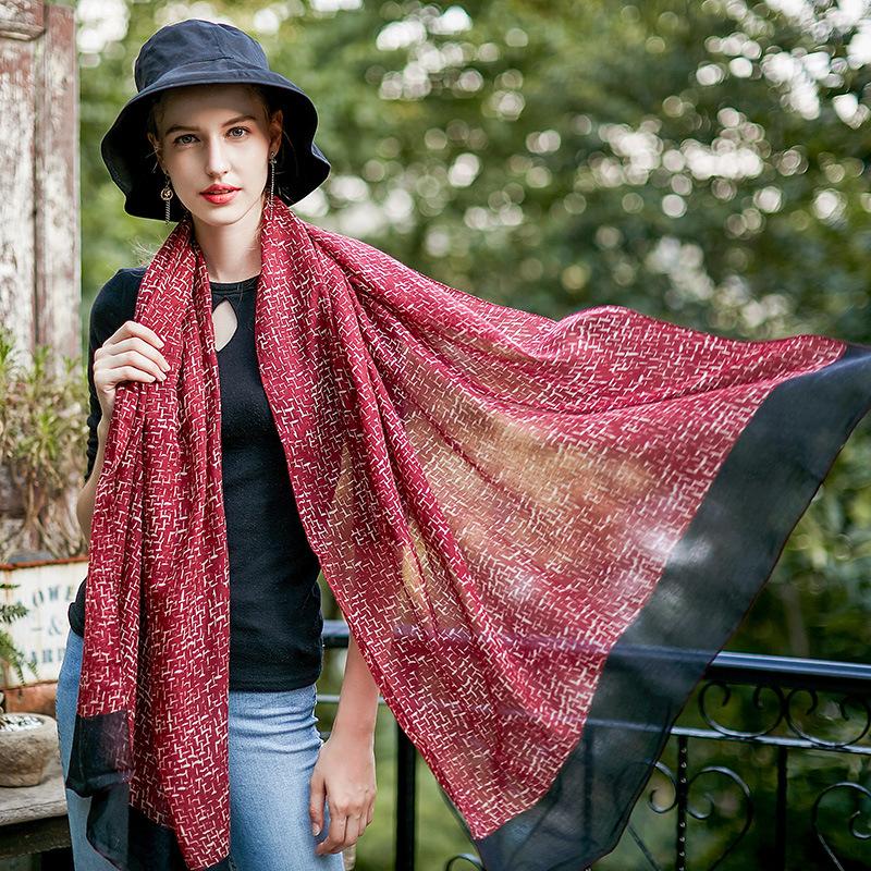 

Scarves Season 2021 Joker Han Edition Is Prevented Bask In Cotton And Linen Manufacturer Wholesale 1604 Literary Women