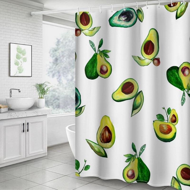 

Stone Waterproof Shower Curtain Bathroom Bath Curtain With Plastic Hooks Waterproof Bathroom Shower