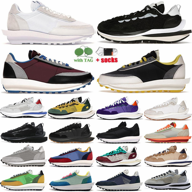 

2022 Vaporwaffle Running Shoes Night Maroon Team Royal Black White Nylon Cool Grey LD LDV Waffle Men Women Deisgner Sneakers Runner Platform Trainers