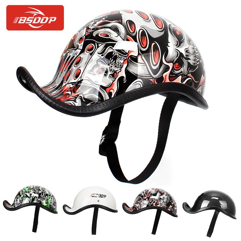 

New Motorcycle Helmet Open Face Retro Half Helmet Casco Moto Capac for Hyosung Benenlli Aprilia Piaggio