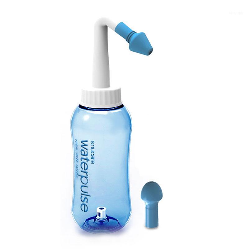 

300ml Nasal Wash Neti Pot Sachets Sinus Nose Cleaner Bottle Nasal Irrigator Wash Pot Saline Children Baby Nose Care KG661