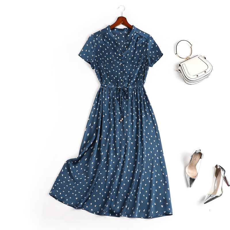 

Size Large 6l Long Plain 2021 Line Dressed More Women 11133 Dress Dresses Tofx, Blue light