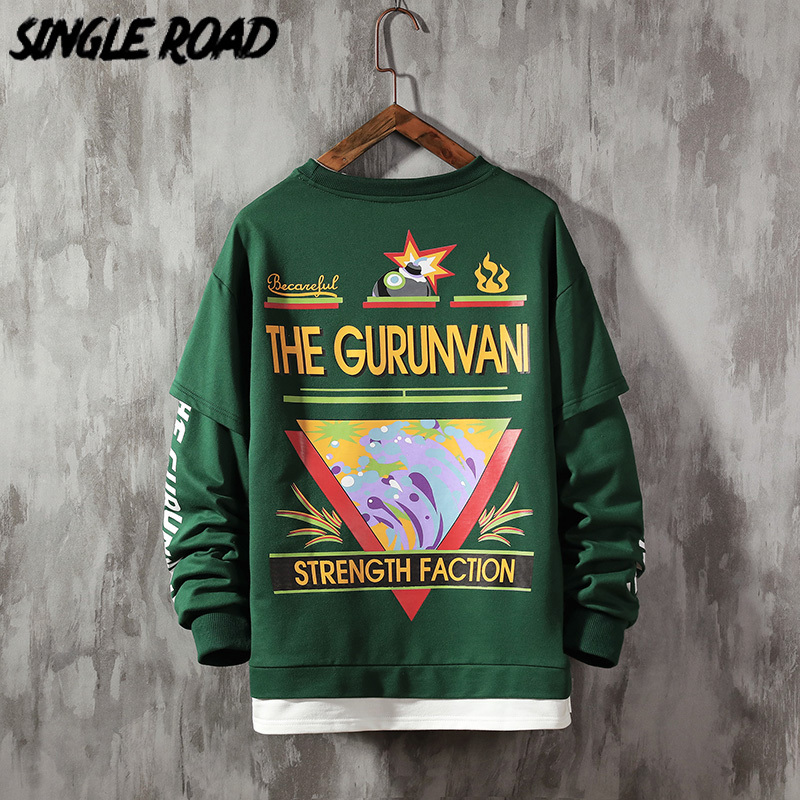 mens graphic crewneck sweatshirts