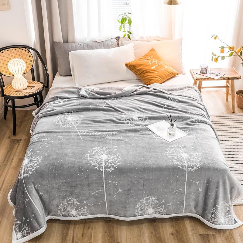 

New warm thick blankets for beds winter soft fluffy sofa blanket decorative