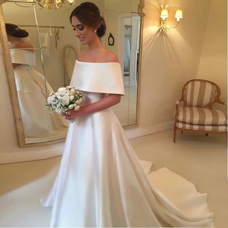 

2021 New a Novia Robe Mariee Dress Dressed Wedding Gowns, Suknia, Lubna.1087 J7DZ, Same as pictures