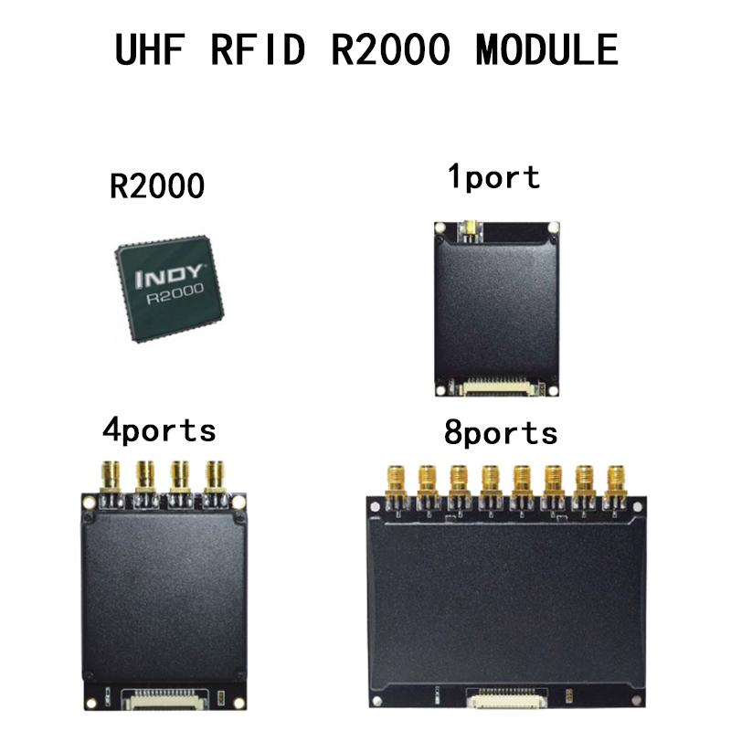 

1port 4ports 8portsl232 UHF rfid indy impinj R2000 module long range 902-928Mhz reader and writer with free sdk