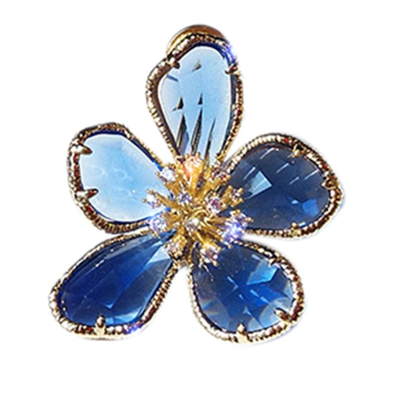 

Round Flower Earrings Ring Women Party / Wedding Jewelry Earring