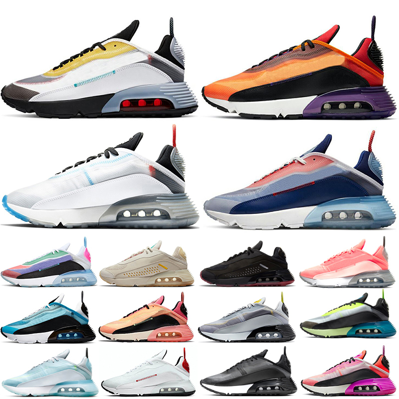 

2090 Pure Platinum Running Shoes for Men women Be True Bred Triple Black White Oreo Wolf Grey Mens Sports trainers Sneakers Size 36-45