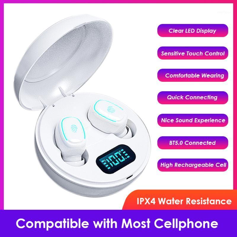

A10 200mAh LED Bt5.0 Wireless Earphones Earbuds TWS Earmuff Binaural Speaker IPX4 Touch Control Sport Noise Cancel Earphone1