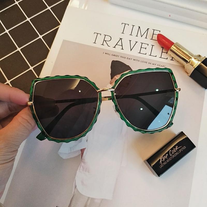 

Sunglasses Big Frame Women's Anti Uv Cat Eye