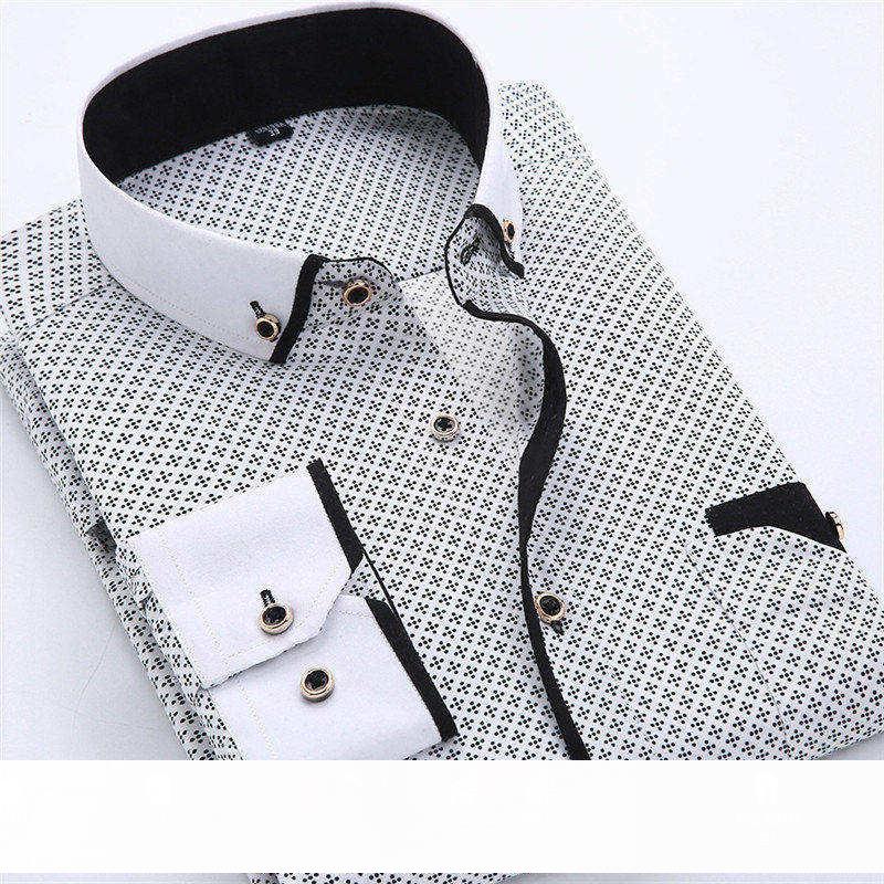 men's printed formal shirts