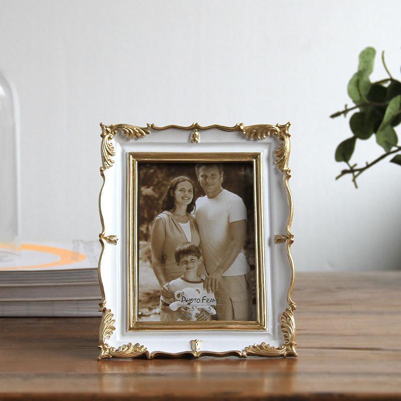 

Hot Selling Newest 6 - Inch 7 - Inch Creative Stage Photo Frame American Made Old Minimalist Home Studio Resin Photo Frame1
