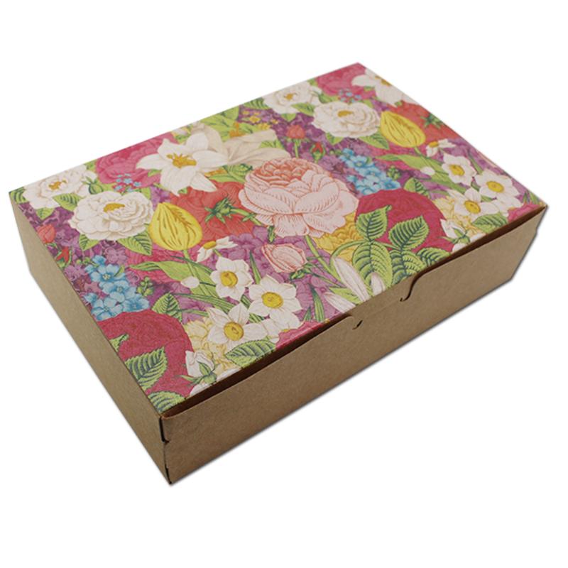 

15Pcs/Lot Paperboard Wedding Gift Favor Chocolate Package Box Rectangle Kraft Paper Handmade Foldable Candy Packing Boxes