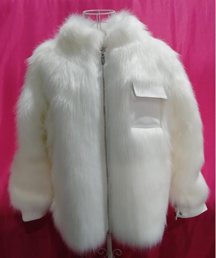 

2020 winter new faux fur coat women's short thickened fashion thin temperament imitation fur plush coat, Black